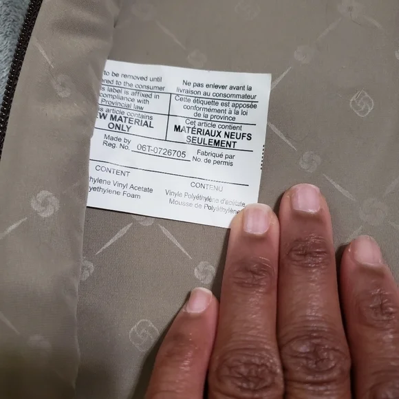 Samsonite Wheat Brown Briefcase - Picture 6 of 16